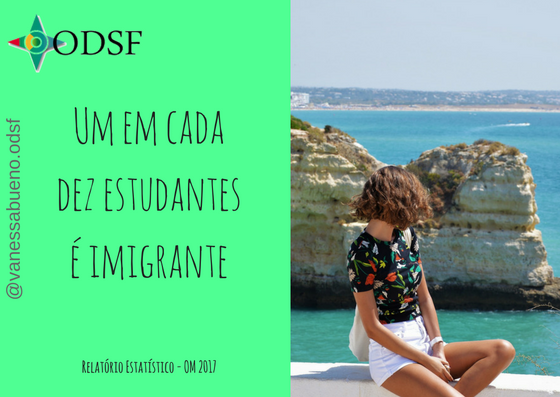 Um em cada dez estudantes é imigrante