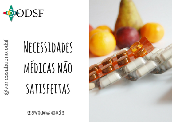 Necessidades médicas não satisfeitas