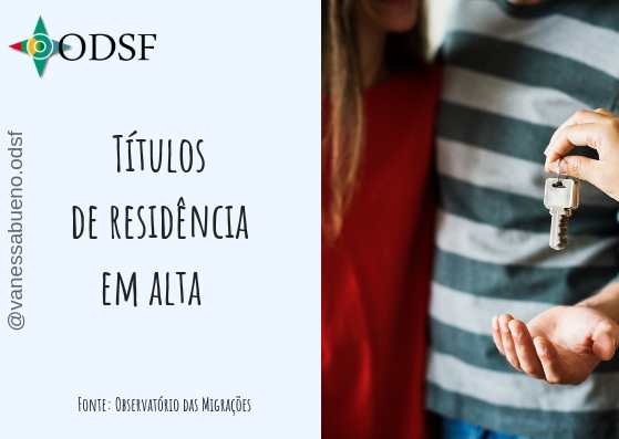 Títulos de residência em alta